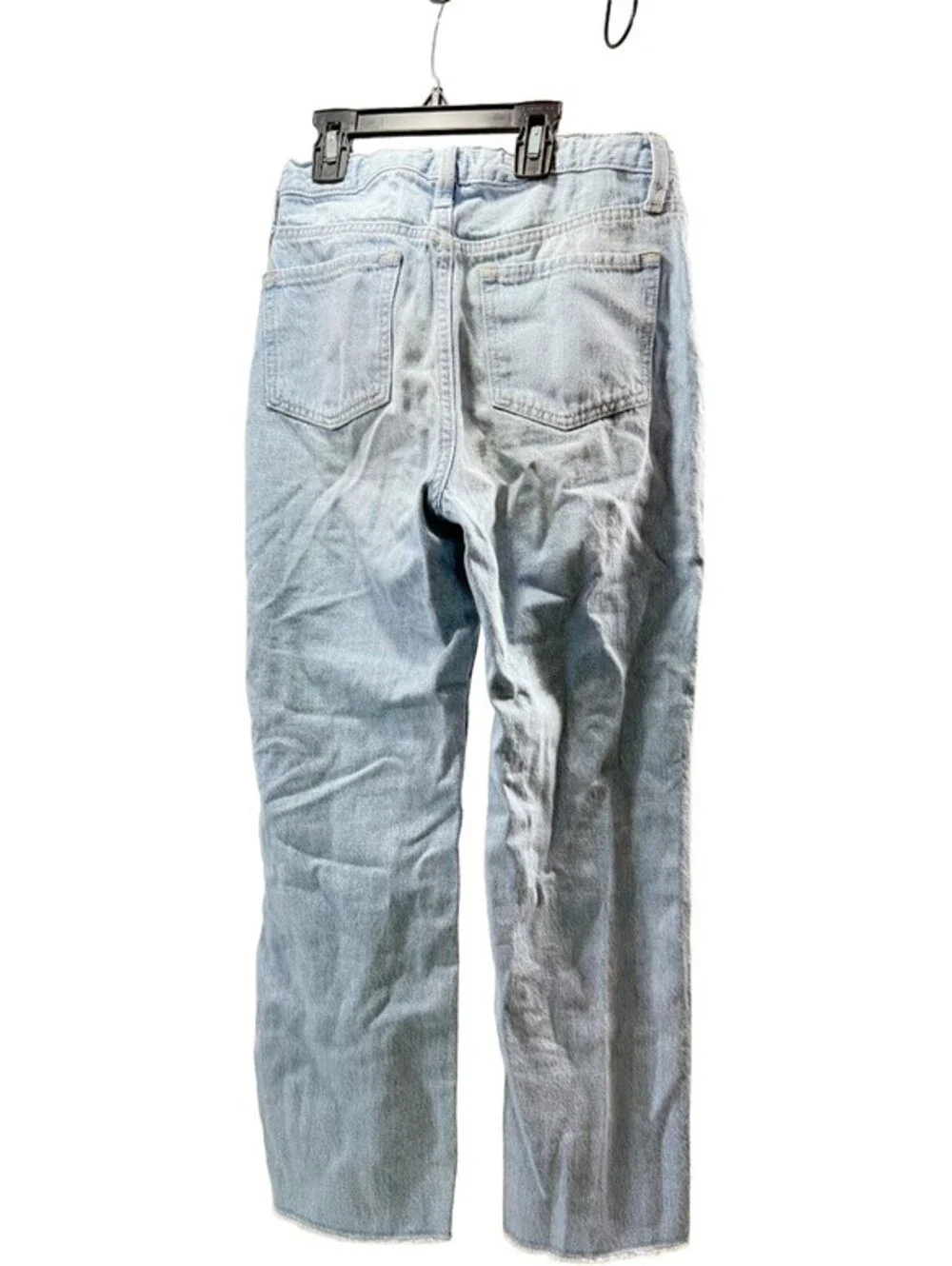 Youth Girls Size 12 Jeans 2pc Clothing Lot Old Navy & GB Girls Distressed Frayed